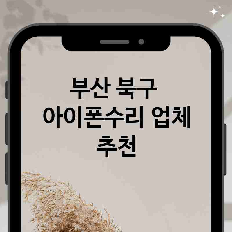 부산 북구 근처 아이폰수리 전문점 추천 TOP 2 디스플레이 카메라 배터리 유리 침수폰 수리 교체 예상 비용