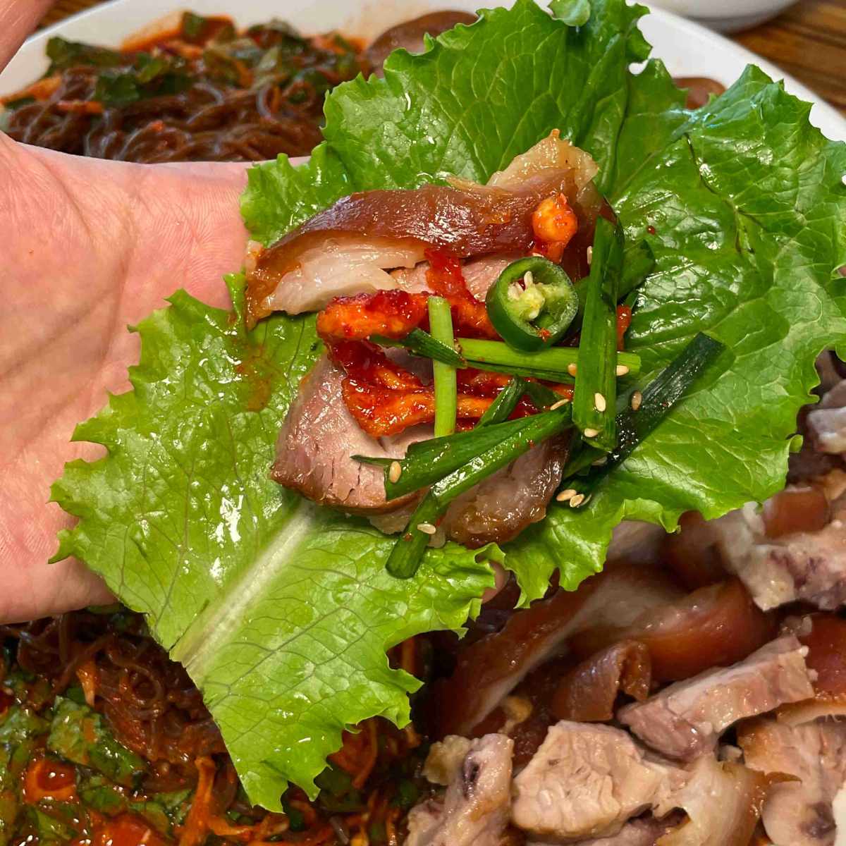 이수족발 대표 메뉴