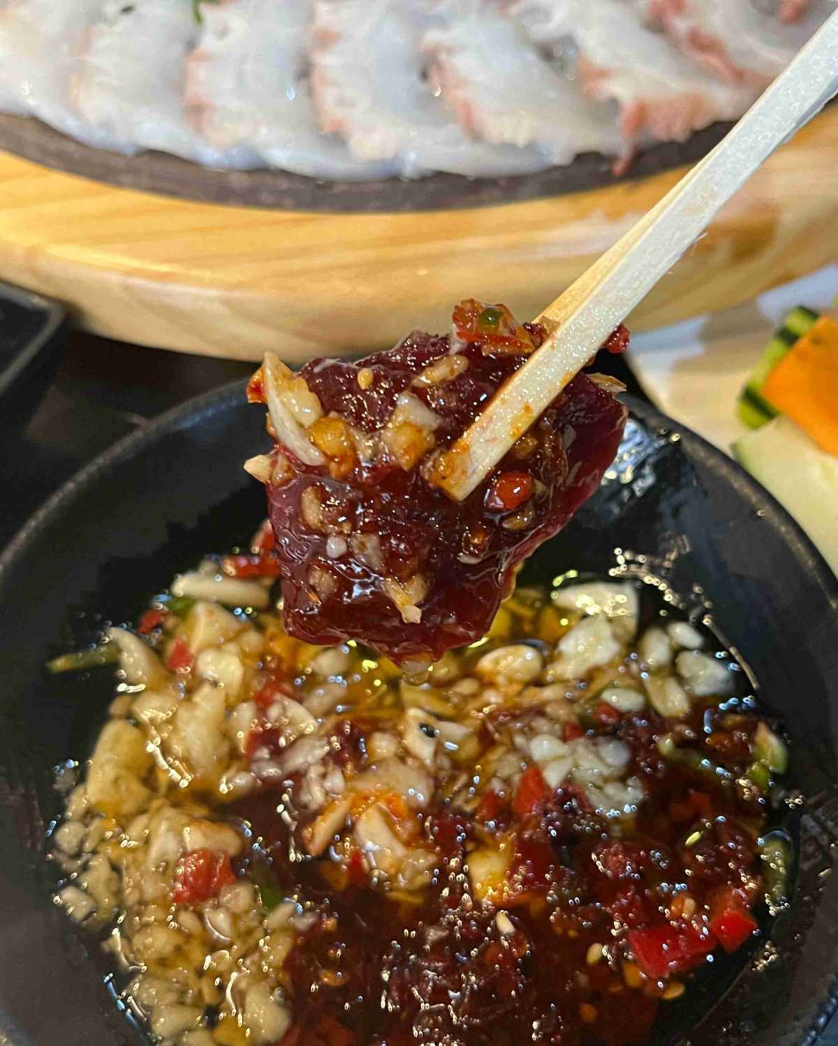 맛깡패야시장 내부